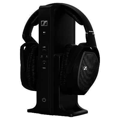 Sennheiser RS175 Over-Ear Surround Sound RF Wireless Headphones, Black Sennheiser RS175 Over-Ear Surround Sound RF Wireless Headphones, Black